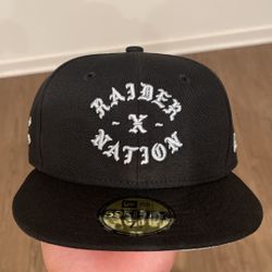 Born X Raised Raiders Hat 7 1/8