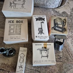 Collectible Miniatures For  Doll Houses 