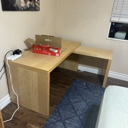 IKEA Desk & Shelves