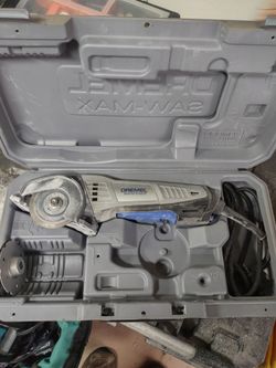 Dremel Saw-Max with Case and Blades