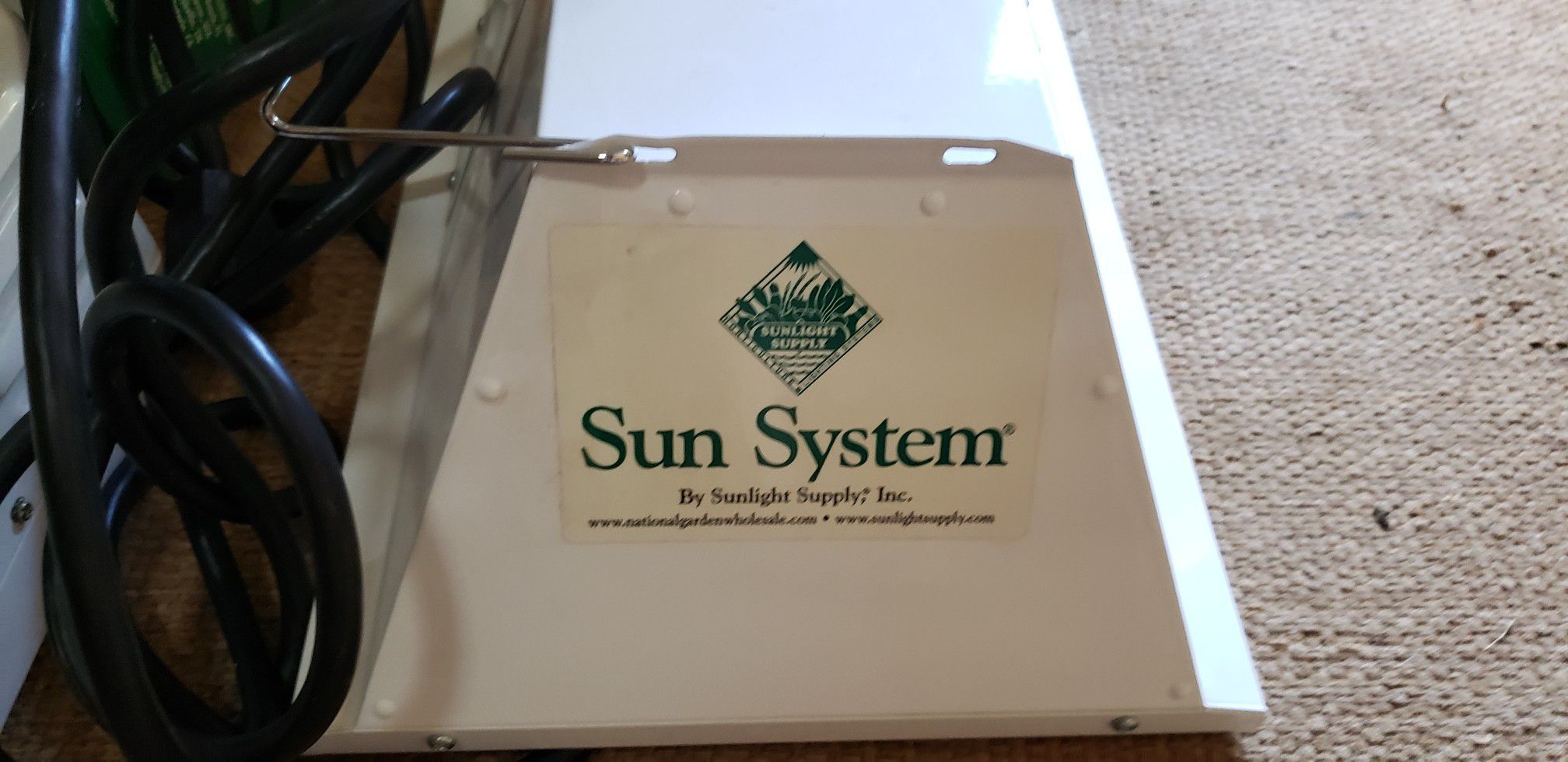Sun system indoor grow set