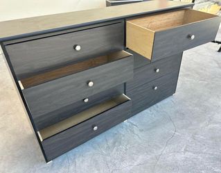 8 Drawer grey color with rails