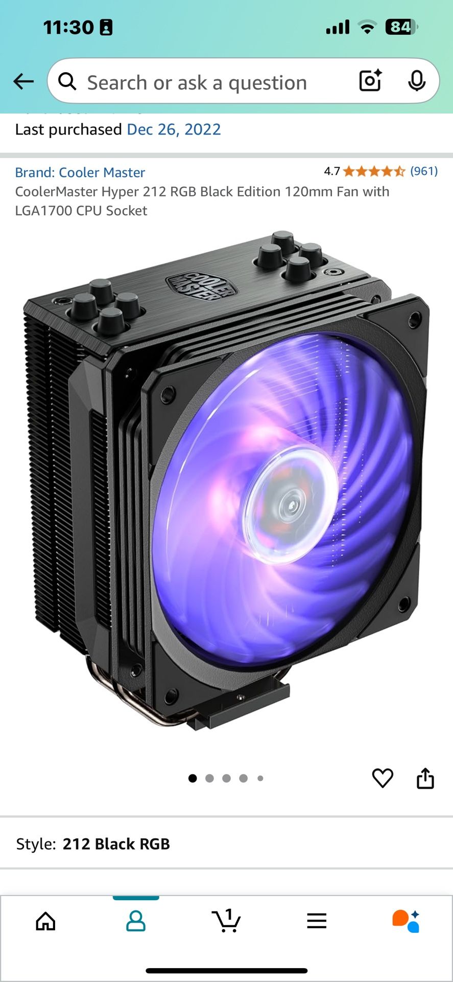 Cooler Master CPU Fan