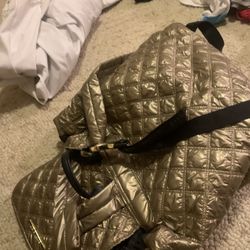 Gold Backpack