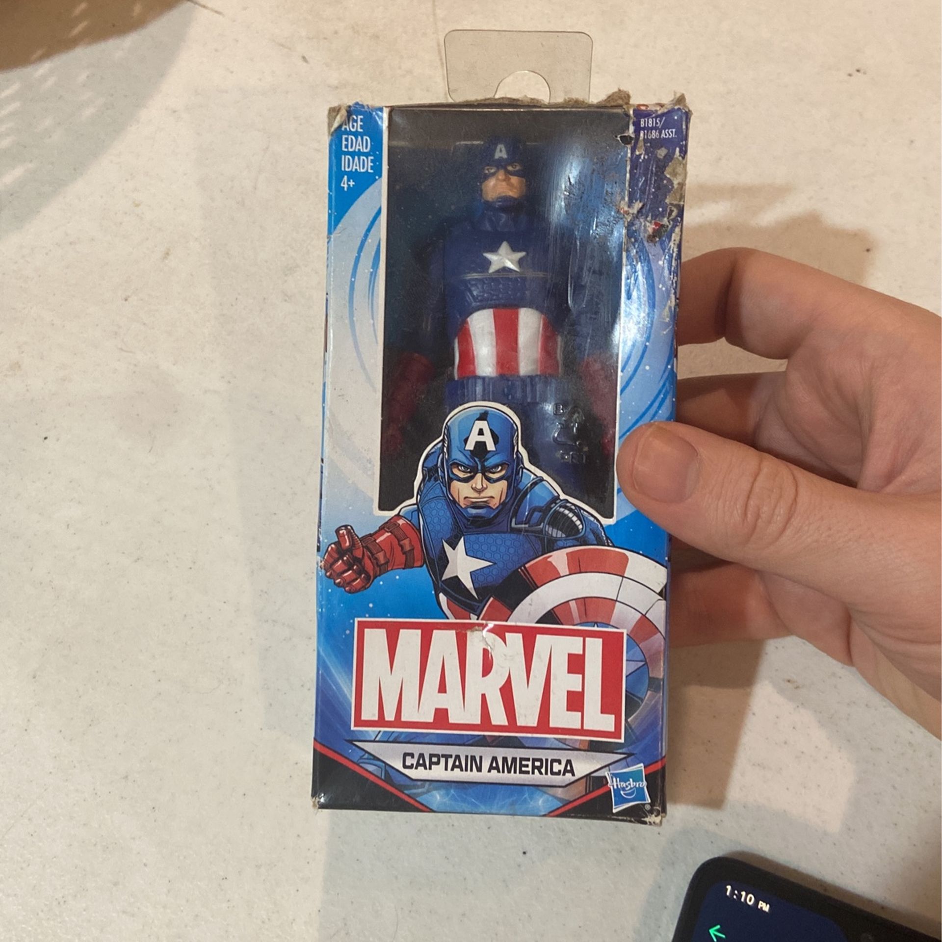 Captain America Marvel Figurine Hasbro