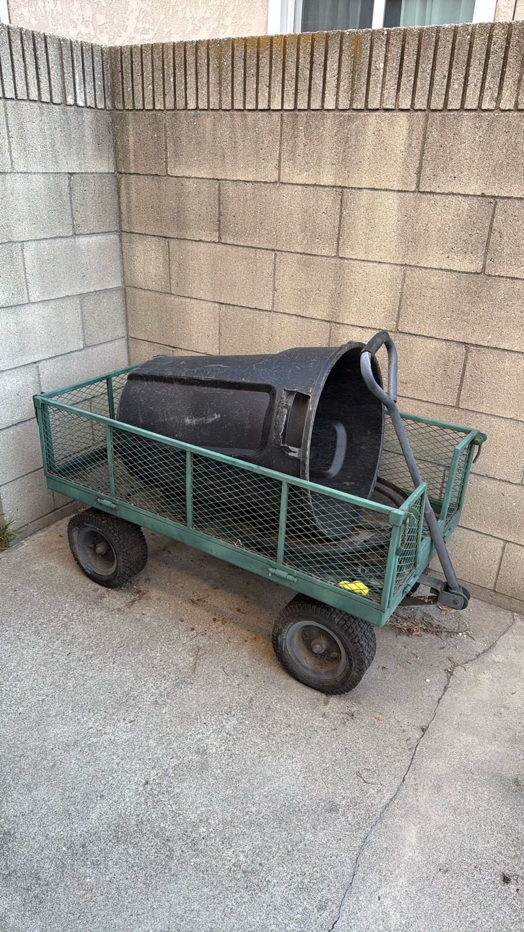 Falconer Metal garden Wagon