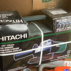 New Hitachi Grinder