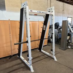 Body Masters BE-218 Commercial Olympic Smith Machine/ Multi Press- 10 Weight Plate Holders