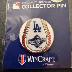 2025 LA Dodgers World Series Collector Pin. 