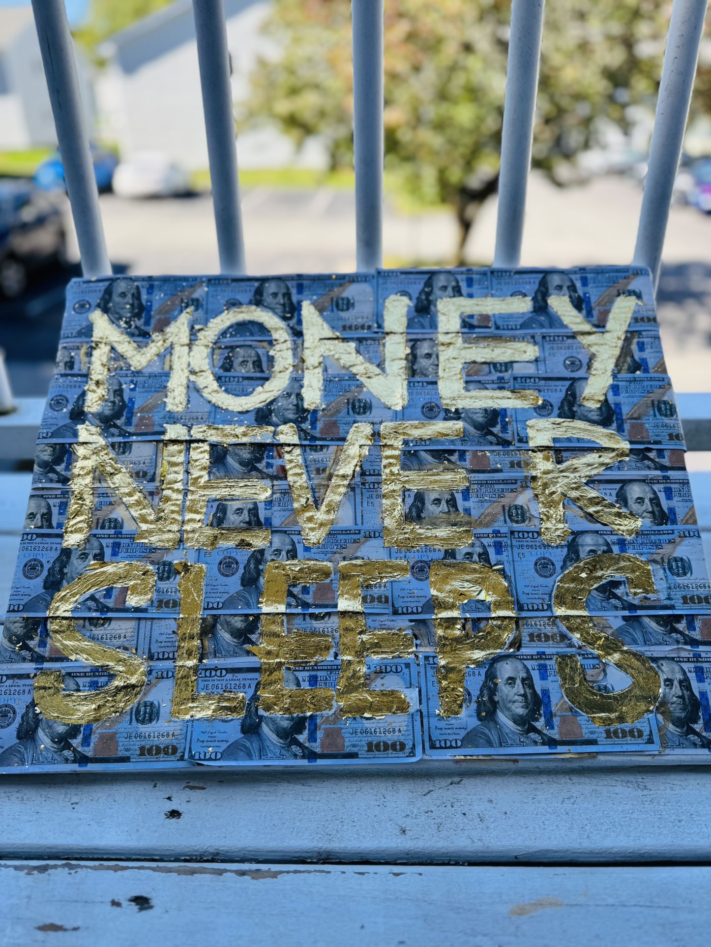 ✨ “Money Never Sleeps” Painting 