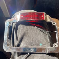 For motorcycle license plate and brake light
