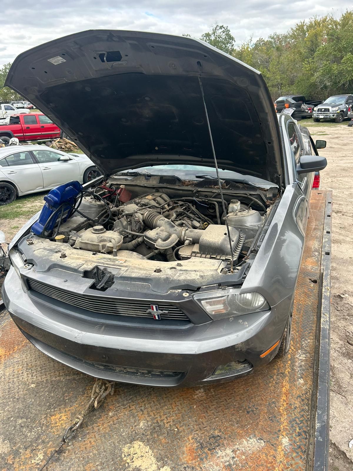 3.7 Mustang Engine