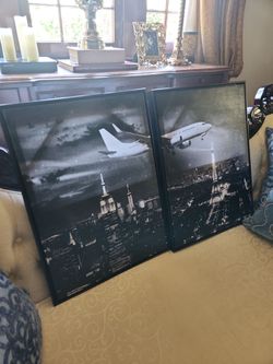 Airplane wall art