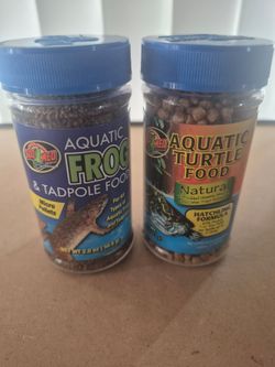 Turtle and frog food