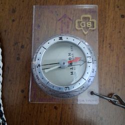Vintage Girl Scout compass