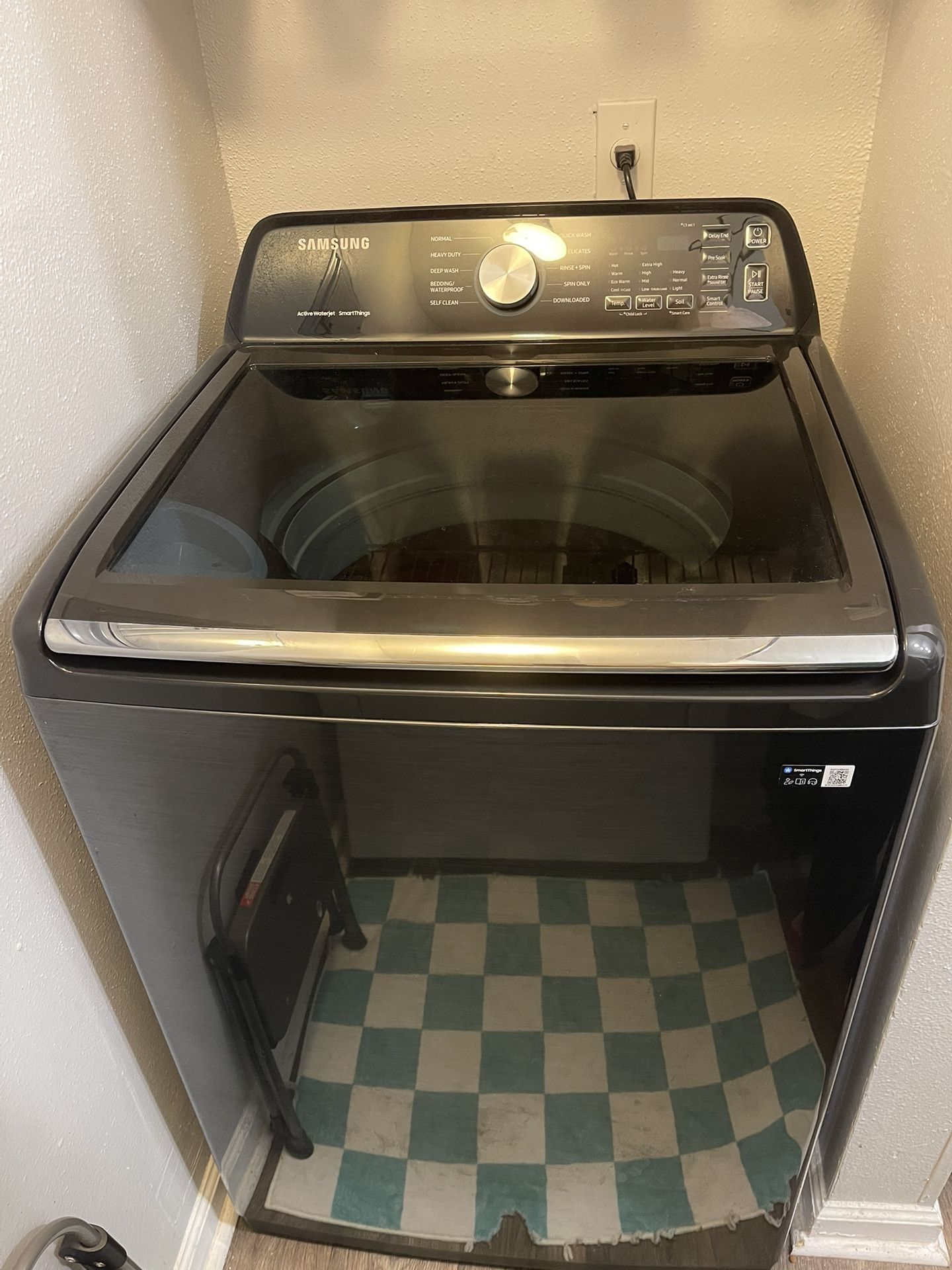 Samsung, Top Load Washer, Black, 4.7 cu. ft.