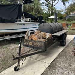 $1900 firm Smoker -Pull Behind-Full Size