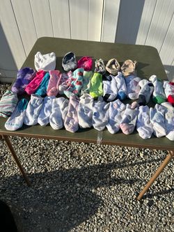 Socks 34 pair for $6.00. Chino, ca