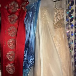 Prom Dresses (4 Different Ones, Different Prices)