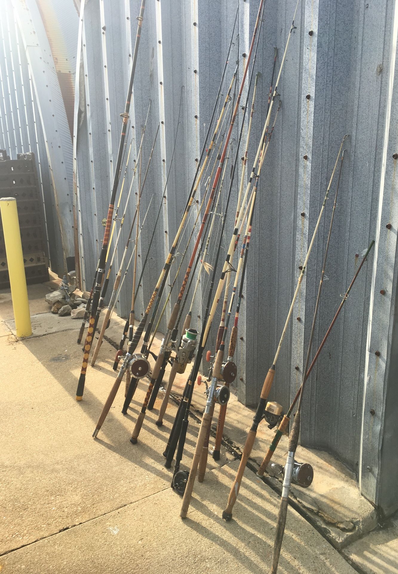 ANTIQUE CUSTOM FISHING ROD’S WITH ANTIQUE REELS for Sale in Virginia Beach, VA OfferUp