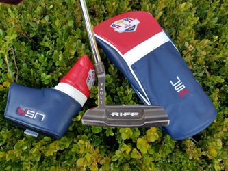 Rife Putter, USA Ryder Cup Grip And Headcovers