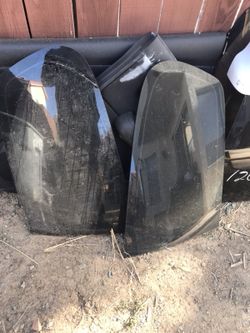 Vw GTI 2 dr hatchback qtr glasses