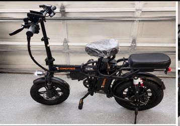 🔥 BRAND NEW TOMOFRGE Folding Electric Bike | Never Used | Fat Tire | Removable Battery | Rear Seat