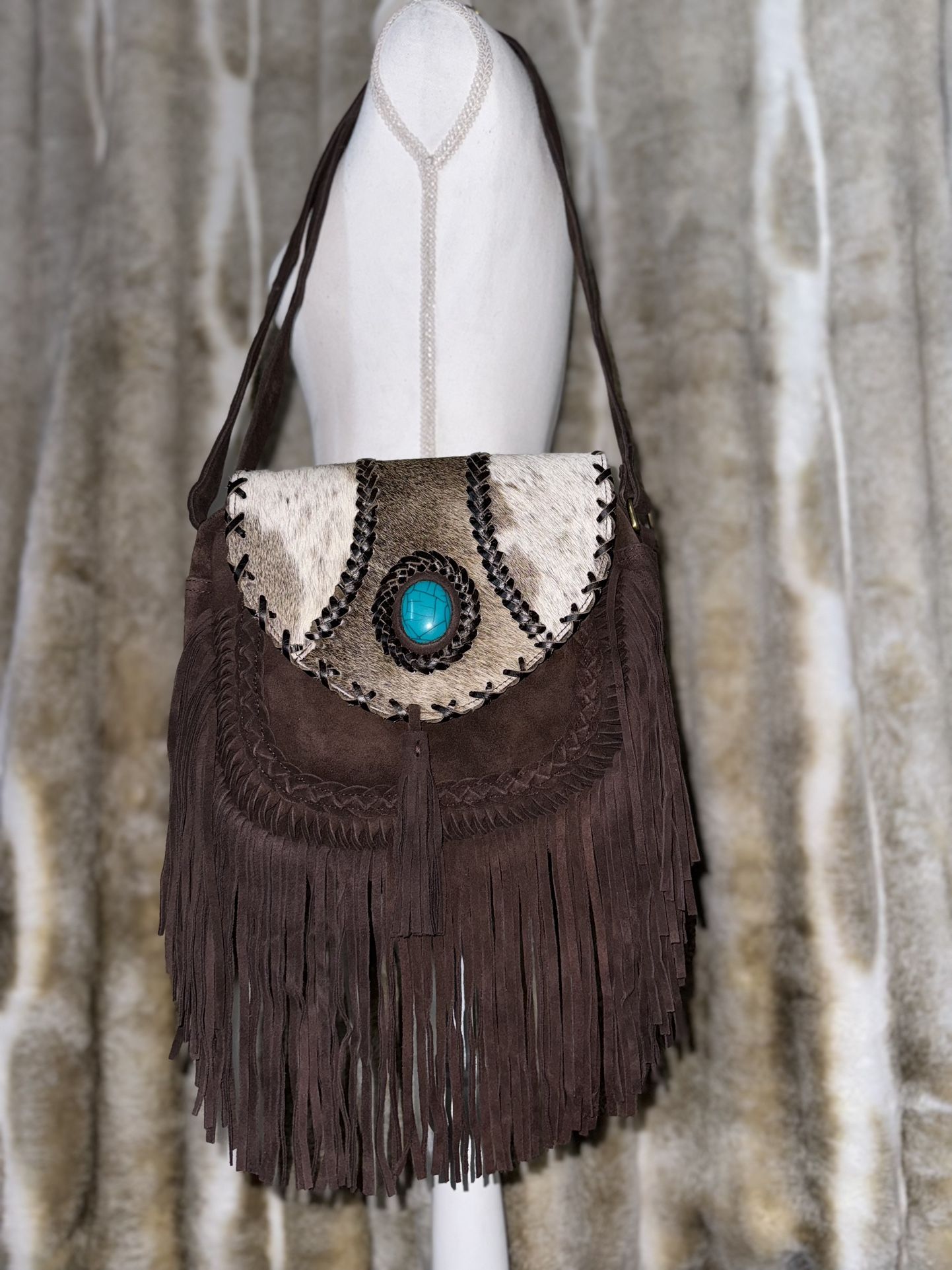 crossbody purses!! cowhide & Genuine Leather