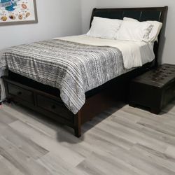 Bed Frame With Storage 