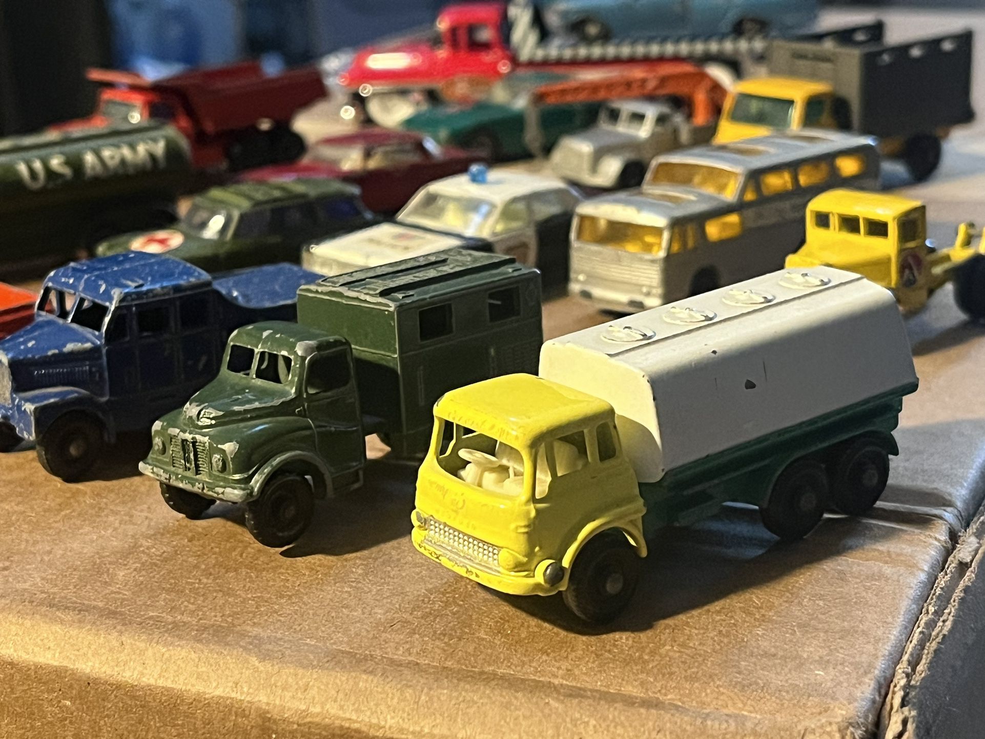 Vintage Lensey Toy Car Lot Rare 