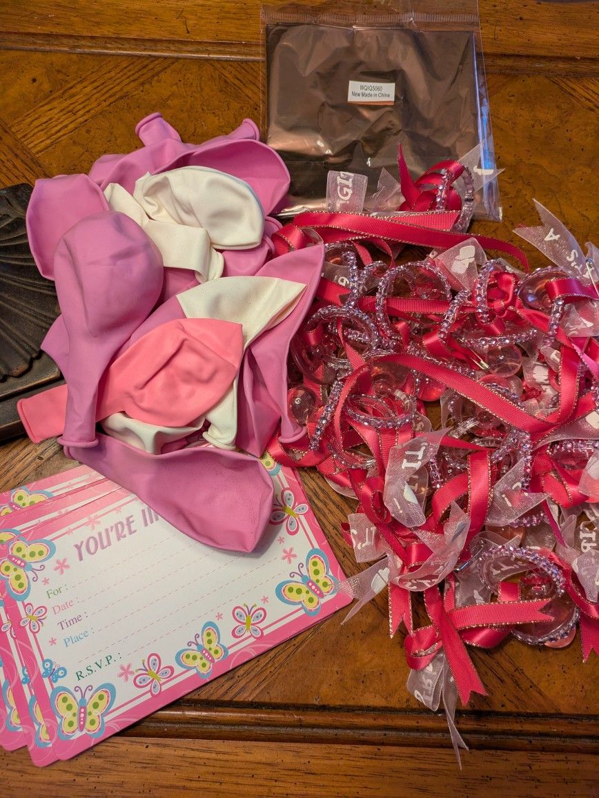It's A Girl Baby Shower Decorations