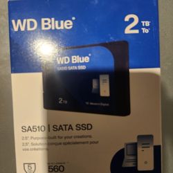 WD BLUE 2TB SA510/SATA SSD