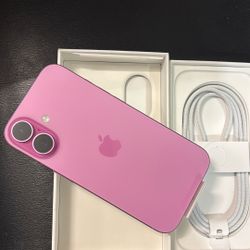 Apple iPhone 16 T-Mobile Metro Pcs Simple Mobile Mint Mobile 128gb New In Box Pink Color