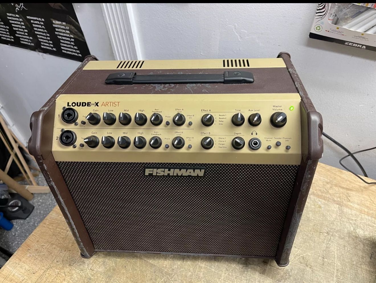 Fishman Loudbox ARTIST PRO-LBX-600 Acoustic Guitar Amplifier