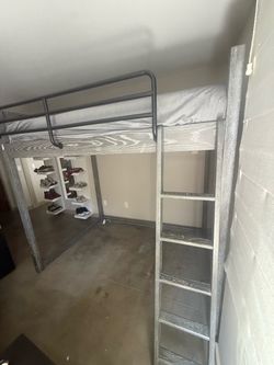 Loft bed by pottery farm
