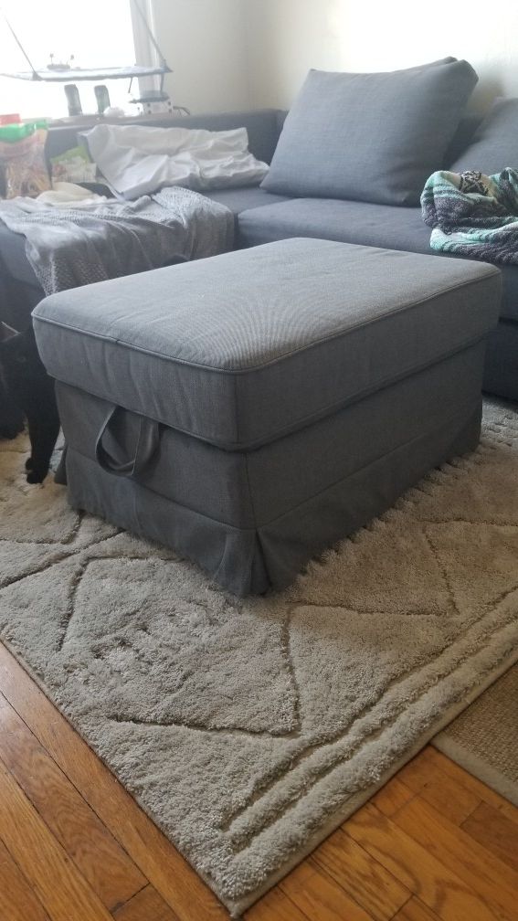 Ikea Ektorp Ottoman with storage