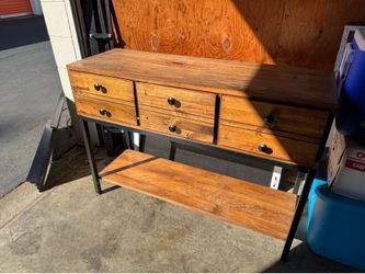 Wooden Console Cabinet / Entryway Console