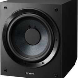 Sony SACS9 10-inch ACTIVE Powered Subwoofer. New Open box 