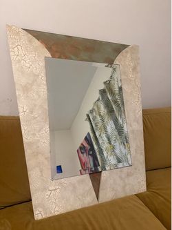 Rare David Marshall art mirror