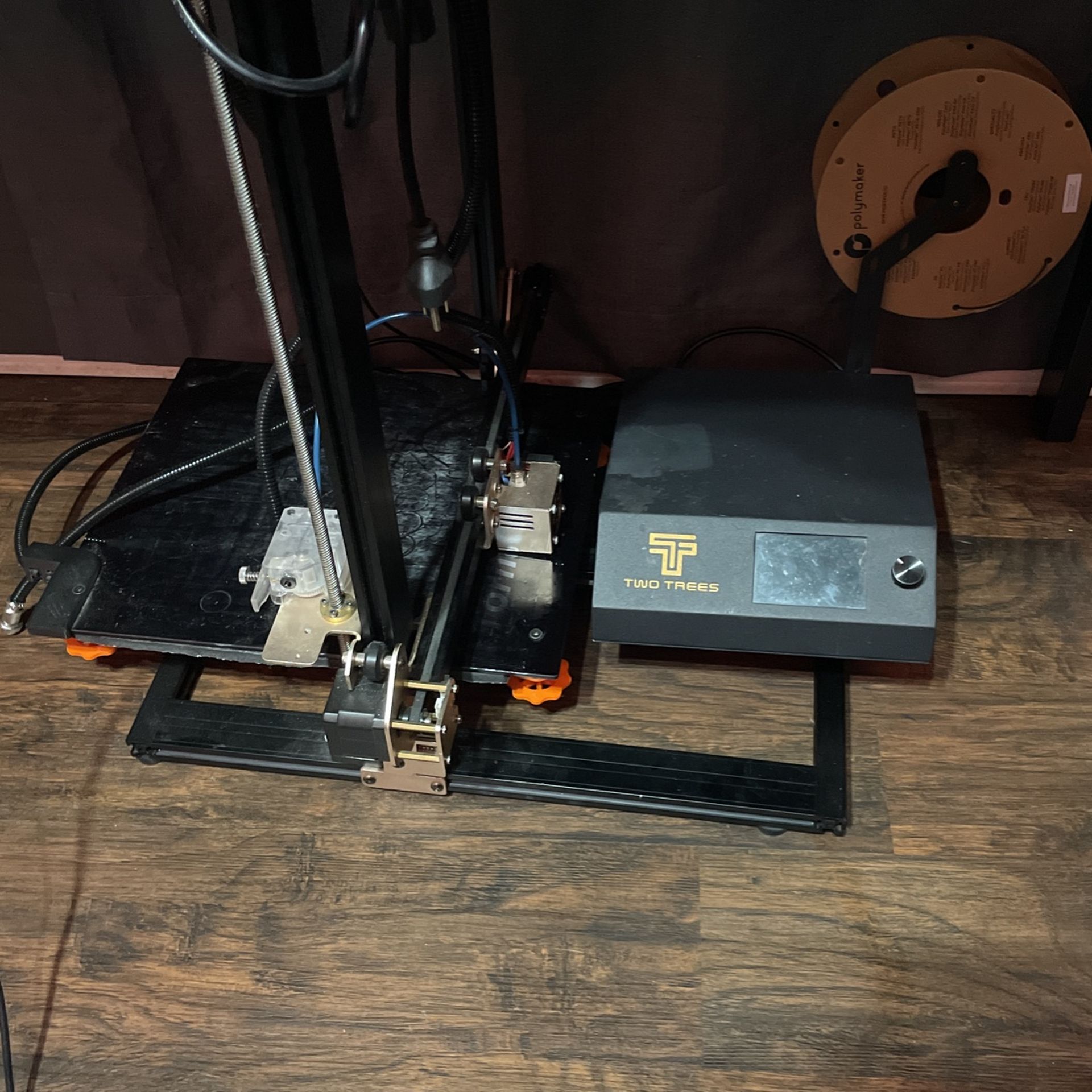 {NEED GONE} Two Trees Tornado V2 Upgraded 3D Printer Kit 300*300*400mm Printing Size With BMG Extruder/Silicone Heated Bed/Glass Platform