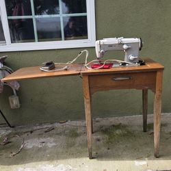 Vintage PFAFF 260 Sewing Machine Desk