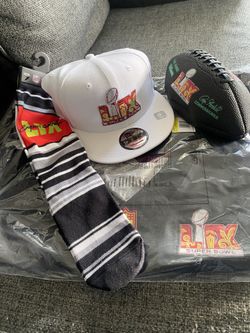 Super Bowl LIV- Hat, Socks, Football 