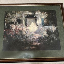Doorway and Garden by Abbott Graves