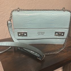Guess Aqua Katey Convertible Crossbody Bag
