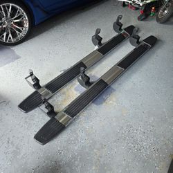 2026 Running Boards from my 2500 HD Denali Truck.  I bought automatic steps.. looking to get $100 ..with factory bolts provided also. 