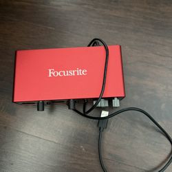 Focusrite Scarlett 2i2 3rd Gen 2-in, 2-out USB Audio Interface