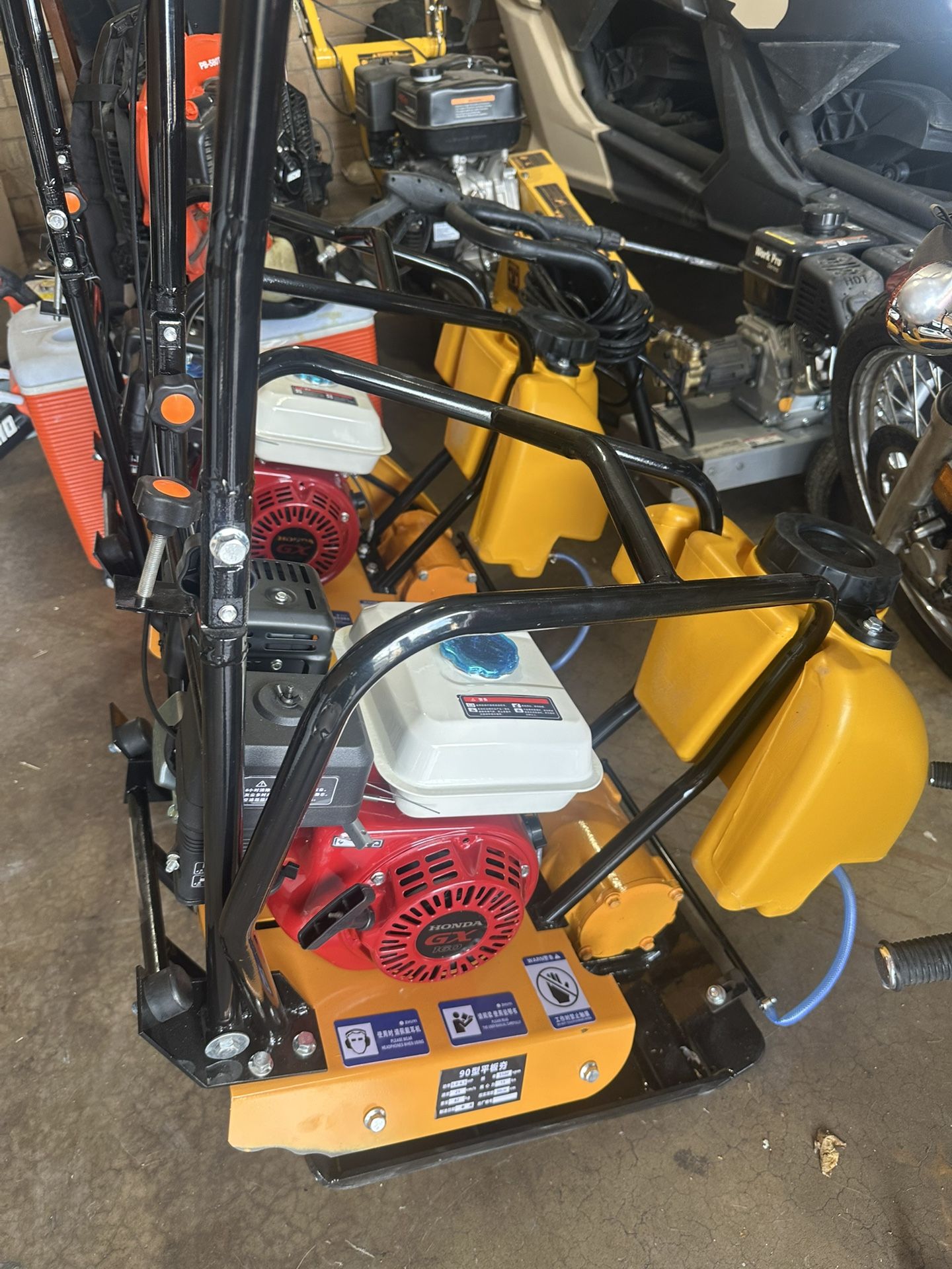 plate campactor brand new motor honda