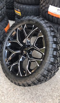 22 INCH💫33/12/50/22= Free Spike Lug nuts= 2 years warranty