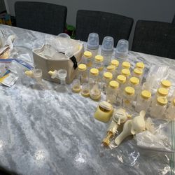 Medela Bottles And Pump Parts