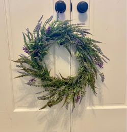 20” Faux Lavender Wreath
